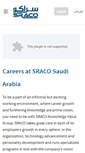 Mobile Screenshot of careers.sraco.com.sa